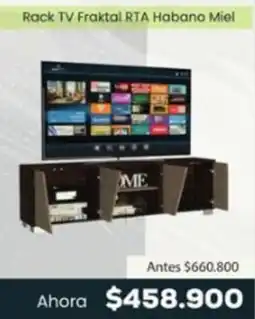 Agaval Rack TV Fraktal RTA Habano Miel oferta