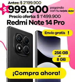 Éxito Redmi note 14 pro oferta