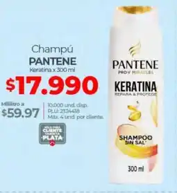 Olímpica Pantene keratina champú oferta