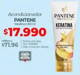 Olímpica Pantene keratina acondicionador oferta