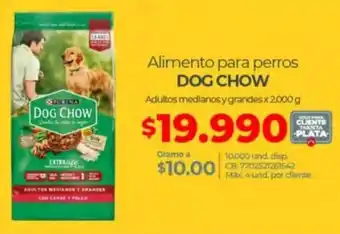 Olímpica Dog chow alimento para perros oferta