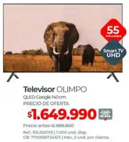 Olímpica Olimpo televisor oferta