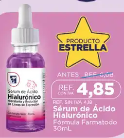 FarmaTodo Sérum de ácido fórmula farmatodo oferta