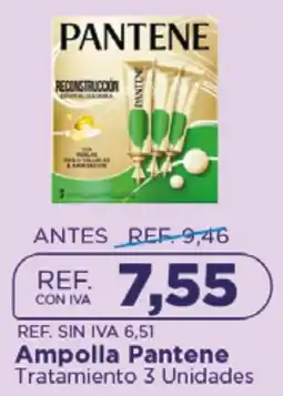 FarmaTodo Pantene ampolla tratamiento oferta