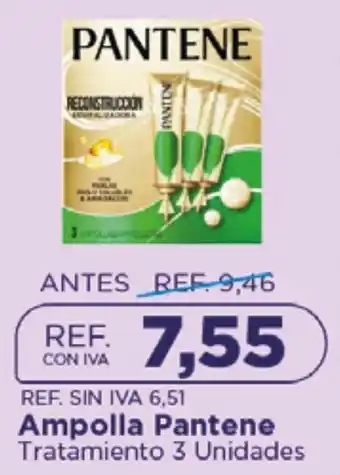 FarmaTodo Pantene ampolla tratamiento oferta