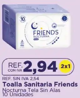 FarmaTodo Friends toalla sanitaria oferta