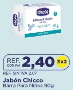 FarmaTodo Chicco jabón barra para niños oferta