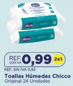 FarmaTodo Chicco toallas húmedas oferta