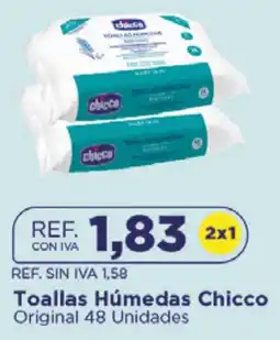 FarmaTodo Chicco toallas húmedas oferta