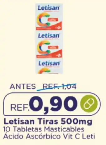 FarmaTodo Letisan tiras oferta