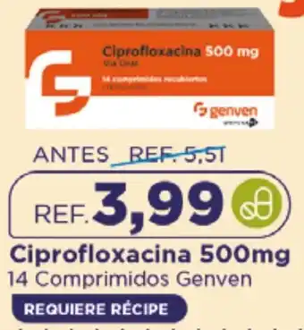 FarmaTodo Ciprofloxacina oferta