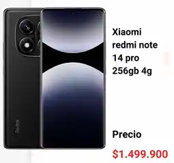 Claro Xiaomi redmi note 14 pro oferta