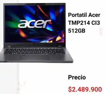 Claro Acer portatil TMP214 C13 oferta