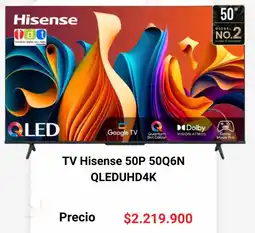 Claro Hisens TV 50P 50Q6N oferta