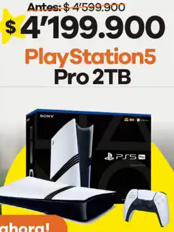 Éxito Sony playstation5 pro 2tb oferta