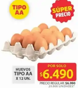 Ara Huevos tipo  AA oferta