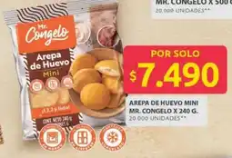Ara Arepa de huevo mini mr. congelo oferta