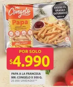Ara Papa a la francesa mr. congelo oferta
