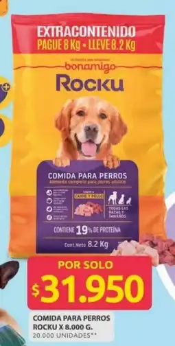 Ara Comida para perros rocku oferta