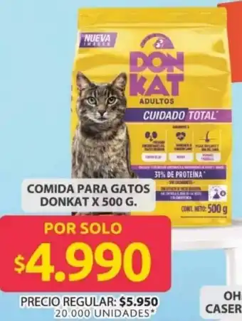 Ara Comida para gatos donkat oferta