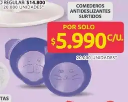 Ara Comederos antideslizantes surtidos oferta