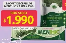 Ara Menthic sachet de cepillos oferta