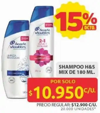 Ara H&S shampoo mix oferta