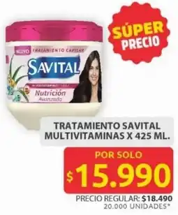 Savital tratamiento multivitaminas