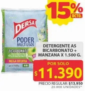 Ara Detergente as bicarbonato + manzana oferta
