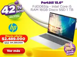 Alkomprar Hp portátil 15.6" oferta