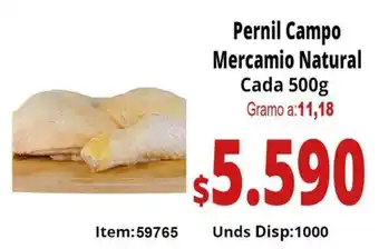 MercaTodo Pernil campo mercamio natural cada oferta