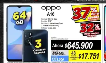 Alkomprar Oppo - A16 oferta