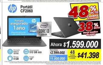 Alkomprar Hp - Portatil CF2060 oferta