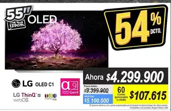 Alkomprar LG - OLED C1 LG ThinQ AI WebOS oferta