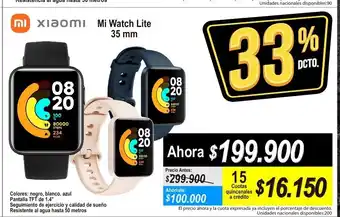 Alkomprar Mi Xiaomi Mi Watch Lite 35mm oferta