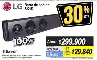 Alkomprar LG - Barra de sonido SK1D oferta