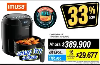 Alkomprar Imusa - Easy fry deluxe oferta