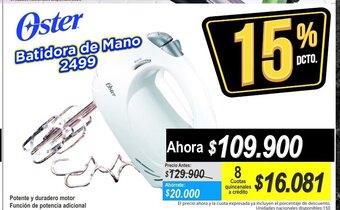 Alkomprar Oster Batidora de Mano 2499 oferta