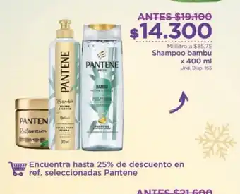 FarmaTodo Shampoo bambu x 400 ml oferta