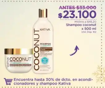 FarmaTodo Shampoo coconut x 500ml oferta