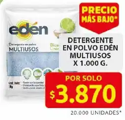 Ara Edén multiusos detergente en polvo oferta