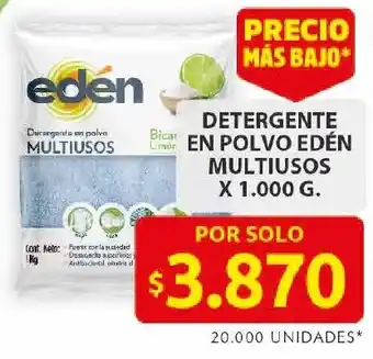 Ara Edén multiusos detergente en polvo oferta