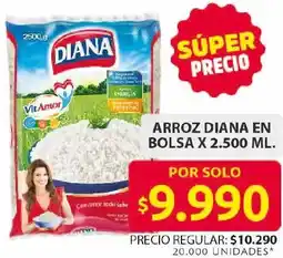 Ara Diana arroz en bolsa oferta