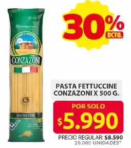 Ara Conzazoni pasta fettuccine oferta
