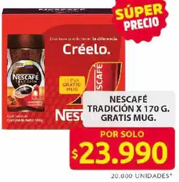 Ara Nescafé tradición oferta