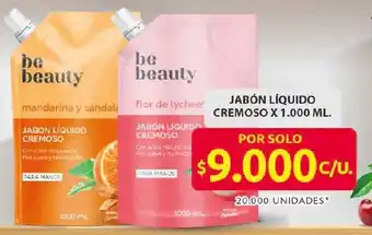Ara Be beauty jabon liquido cremoso oferta