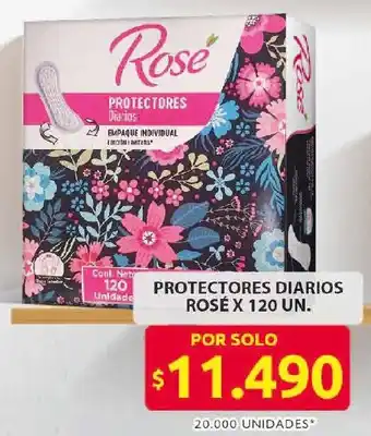 Ara Rosé protectores diarios oferta