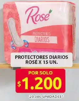 Ara Rosé protectores diarios oferta