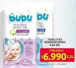 Ara Bubu toallitas húmedas oferta