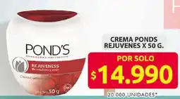 Ara Pond's crema rejuvenes oferta